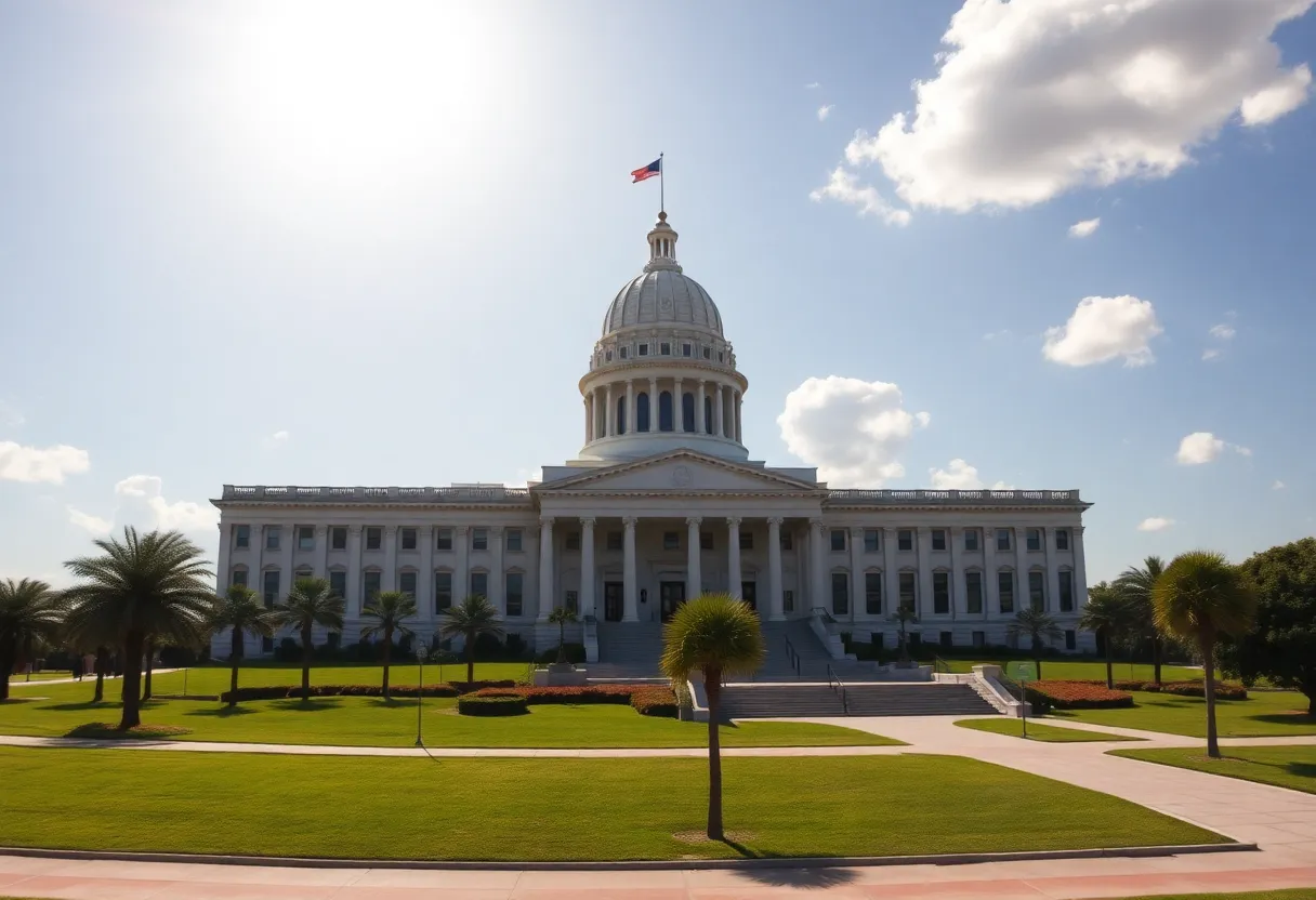 View of the Florida State Capitol building