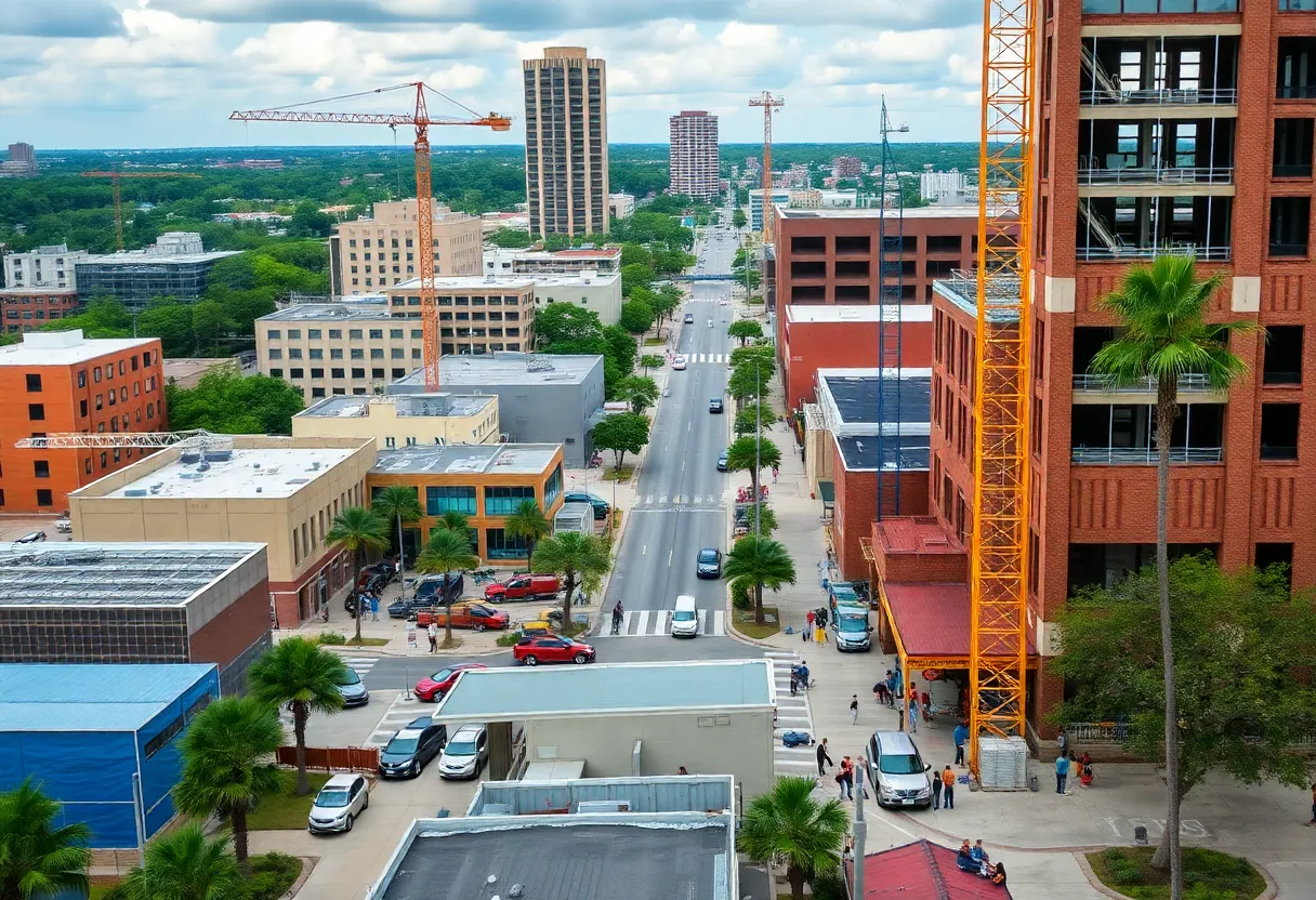 Construction site in Tallahassee illustrating upcoming community projects