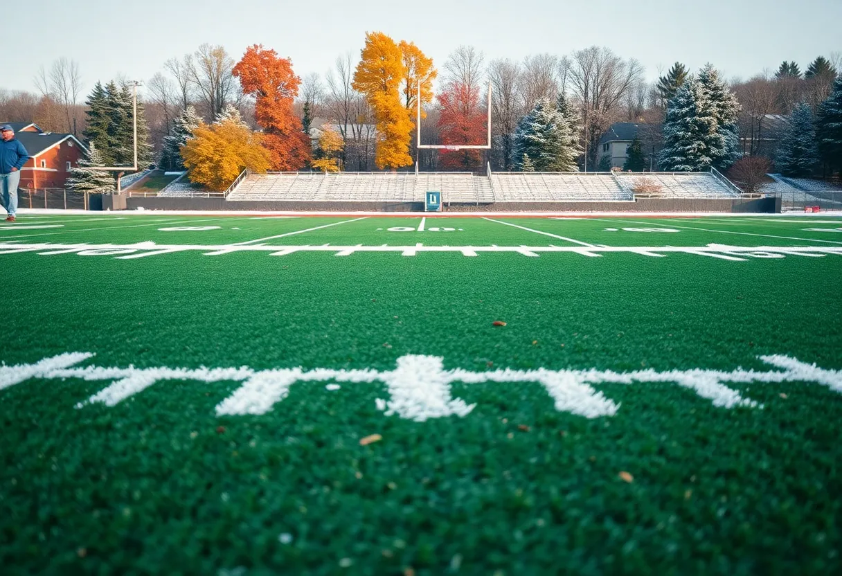 Illustrative image representing college football transfer opportunities