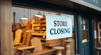 End of an Era: Constantine’s Wood Center to Close