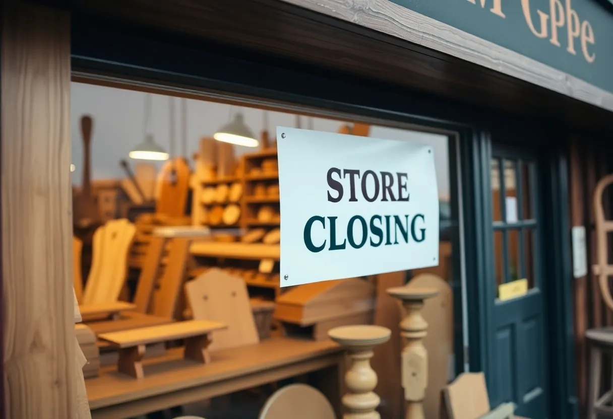 Constantine's Wood Center Closing Sale