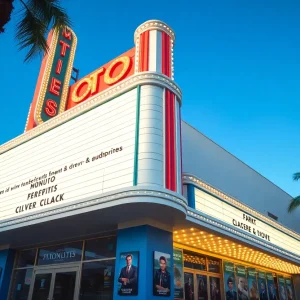 Exterior view of the Regal Theater acquired by FSU