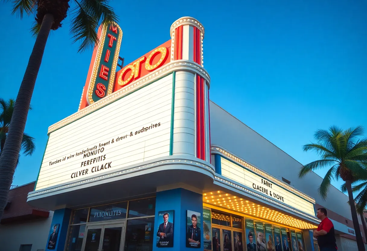 Exterior view of the Regal Theater acquired by FSU
