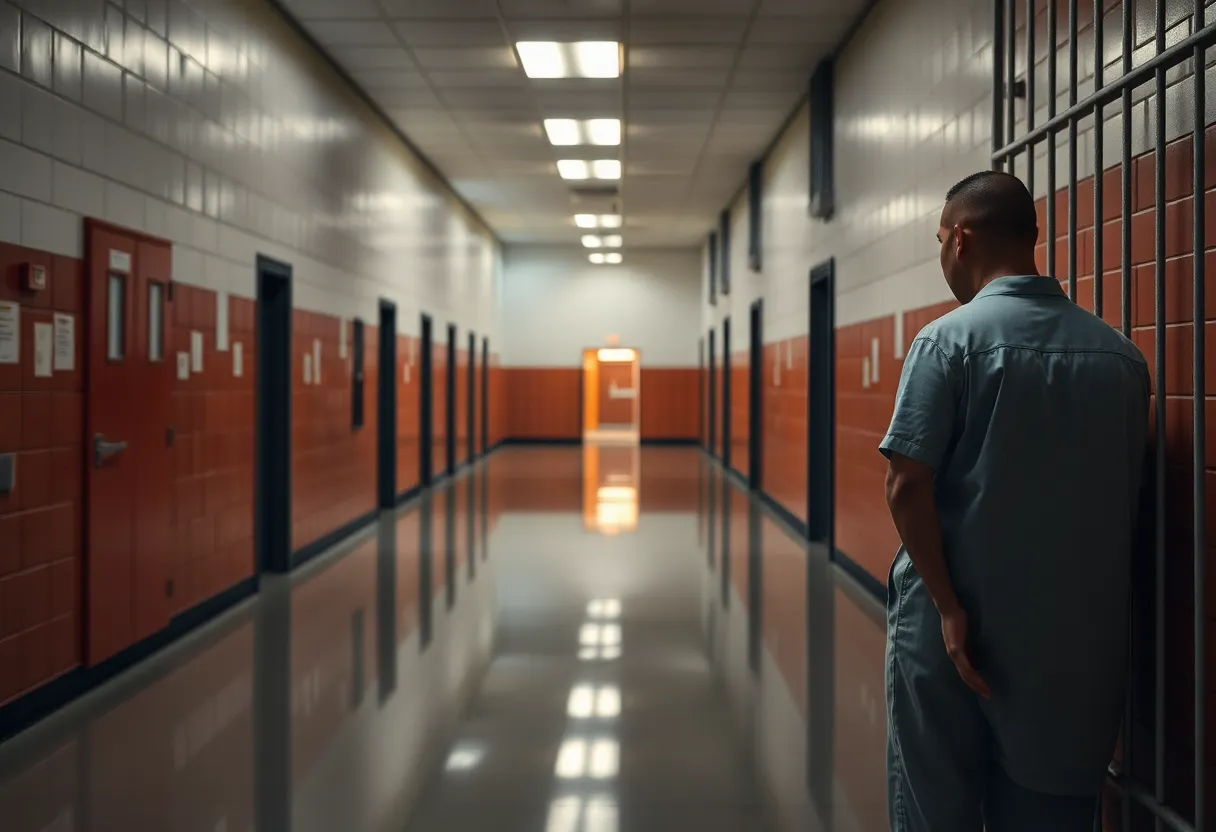 Exterior view of the Leon County Detention Center