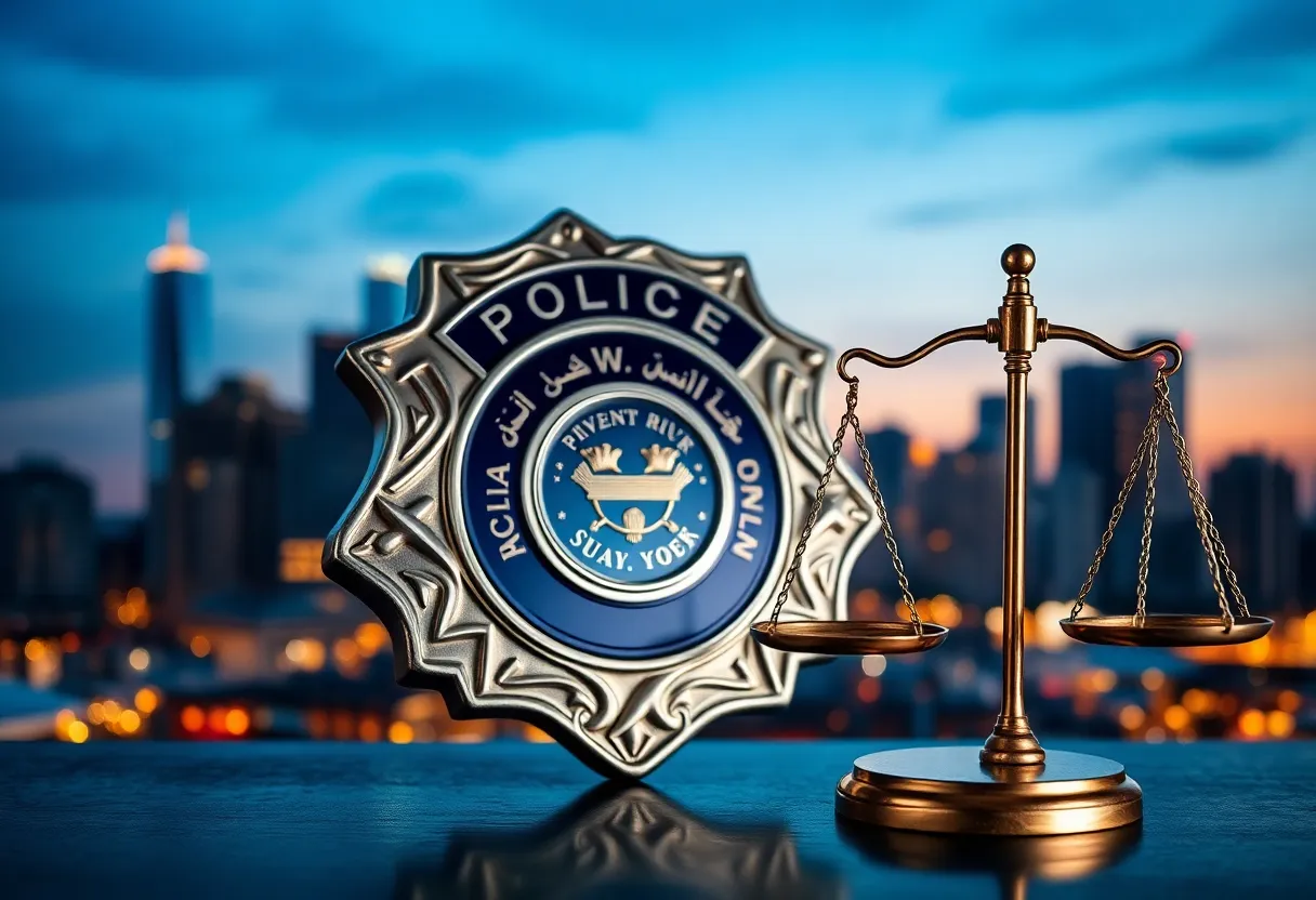 Symbolic representation of law enforcement and privacy rights