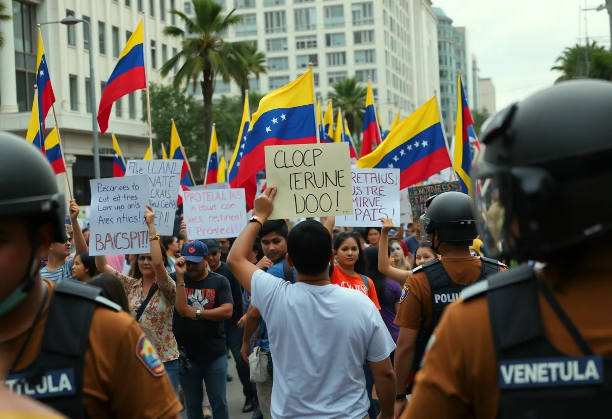 Protests Erupt Over Maduro's Inauguration