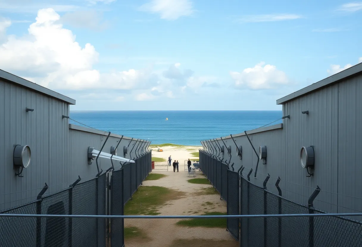New Migrant Detention Facility at Guantanamo Bay