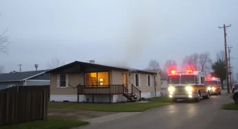 Tragic Mobile Home Fire Claims Life in West Tallahassee