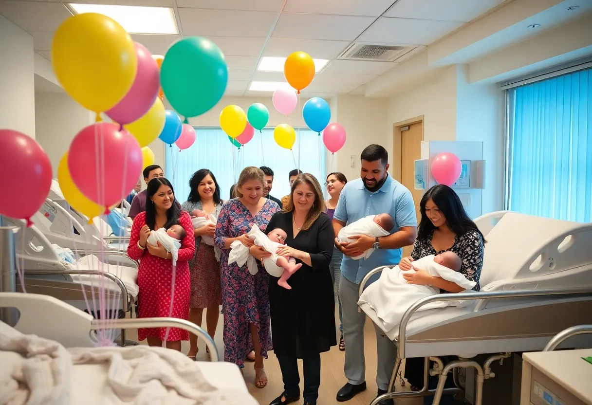 Celebration of newborns in Leon County