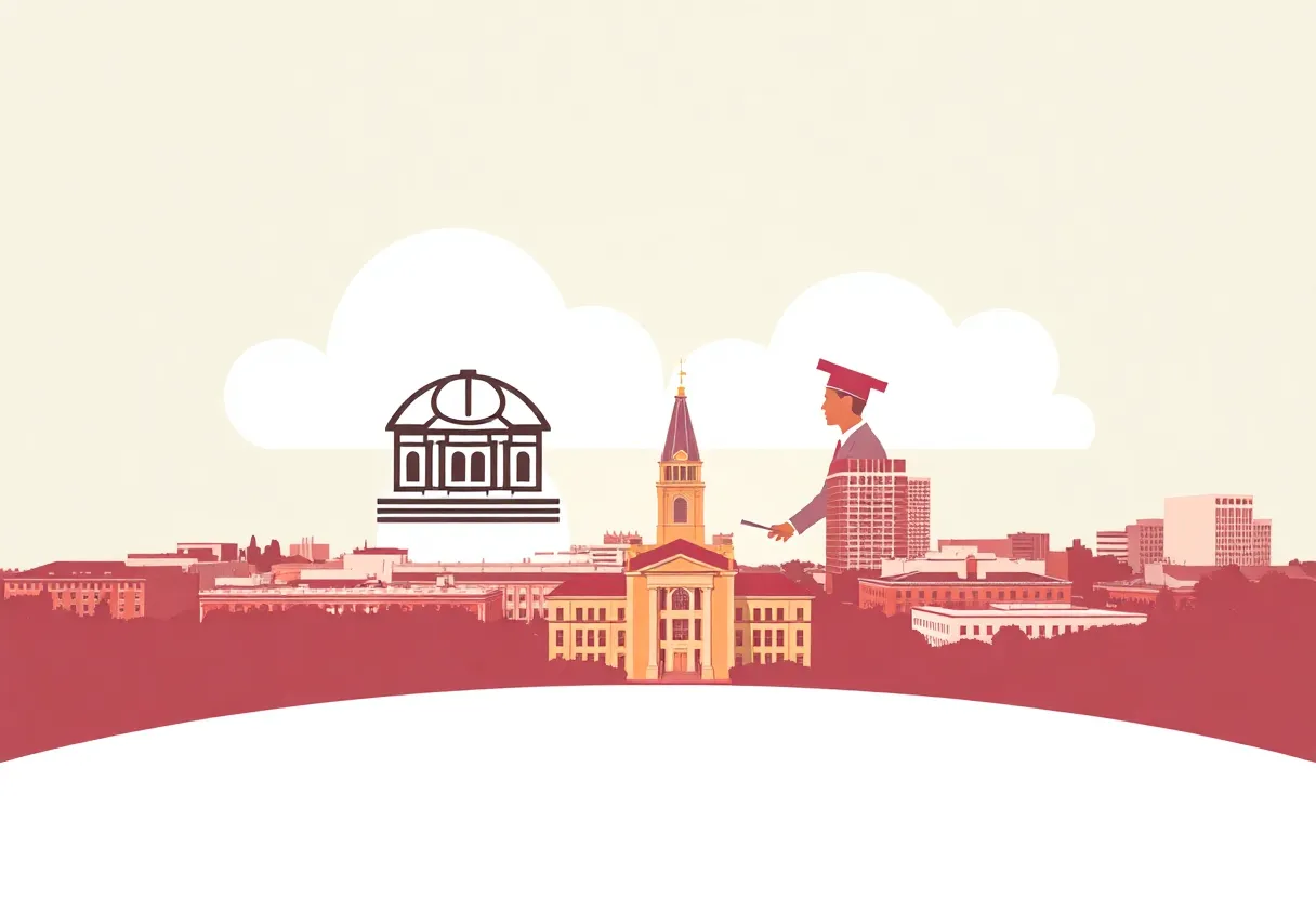Illustration of Lively Technical College and Tallahassee State College collaborating