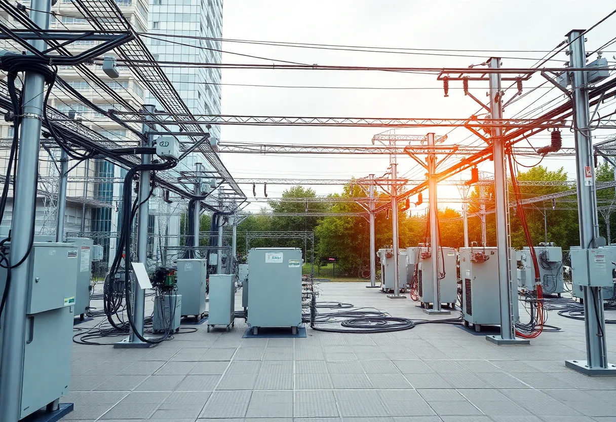 Tallahassee's modernized electric grid with smart technologies