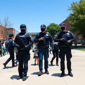 Tallahassee schools under precautionary lockout with police presence.