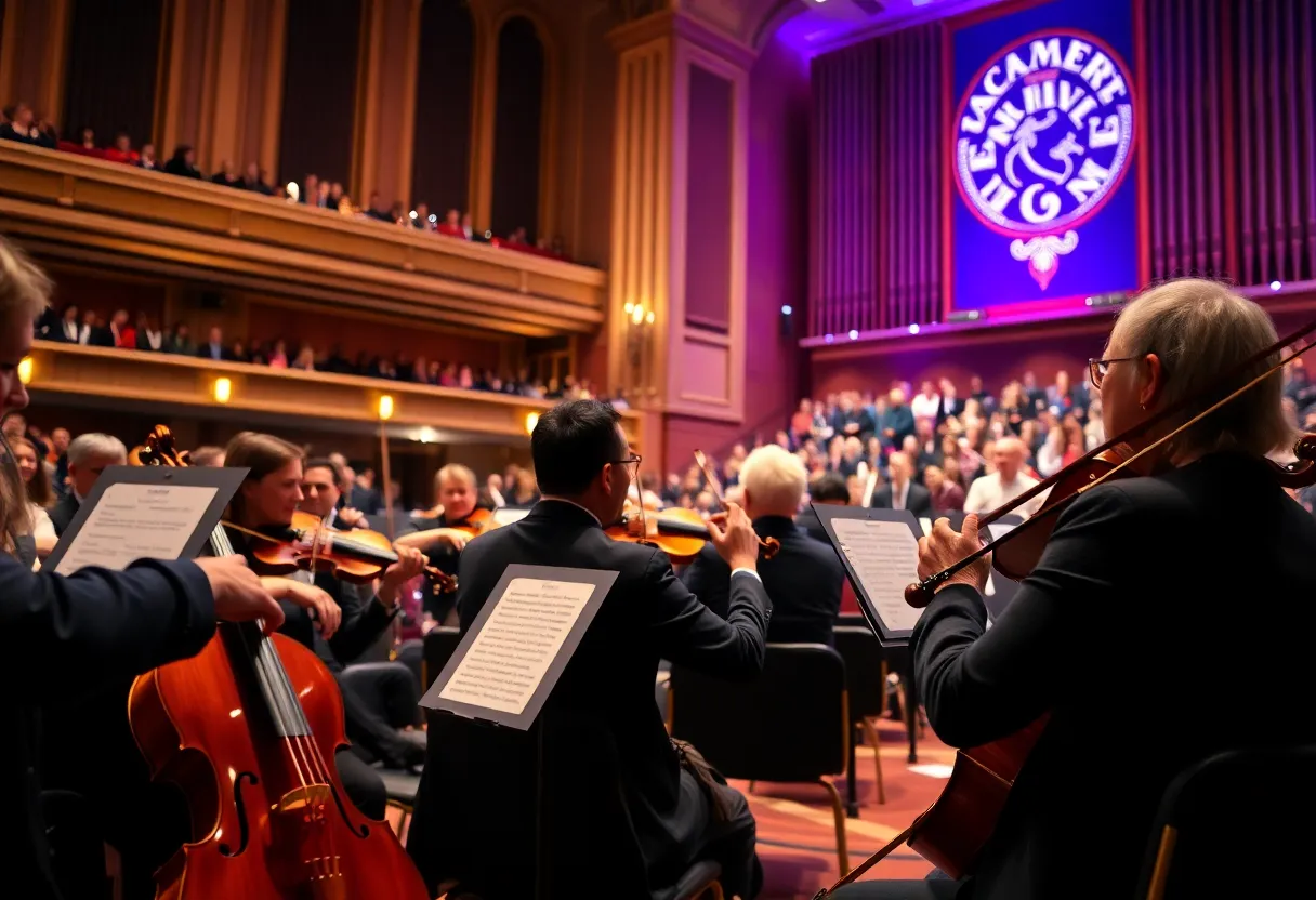 Performance by Tallahassee Symphony Orchestra at Ruby Diamond Concert Hall