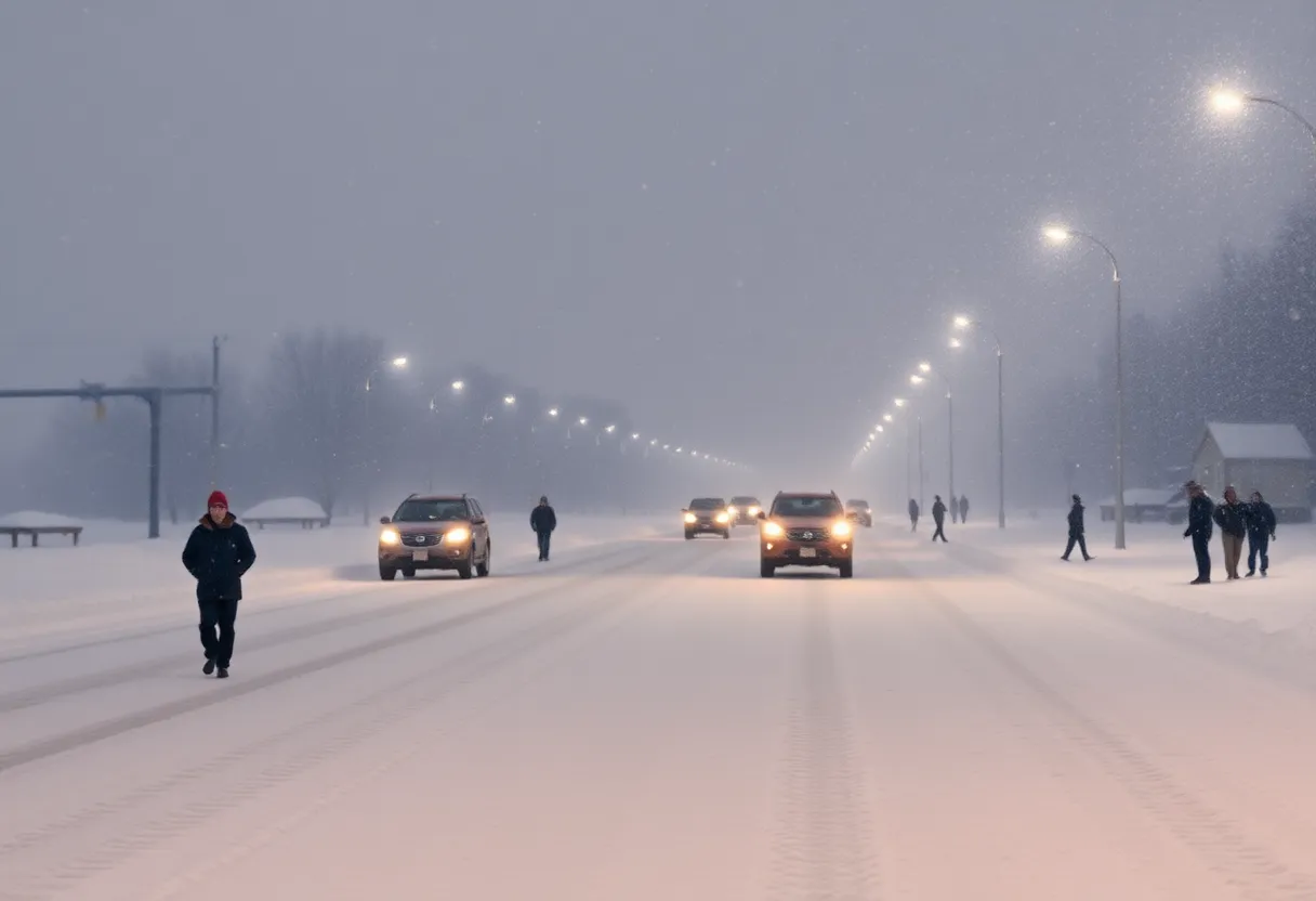 Winter Storm Blair Coverage