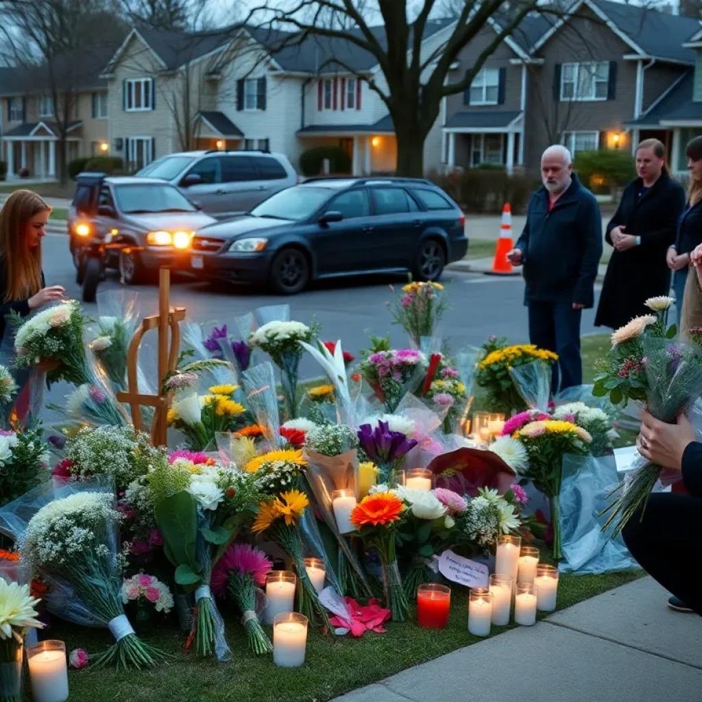Community members gathered to remember victims of car crashes
