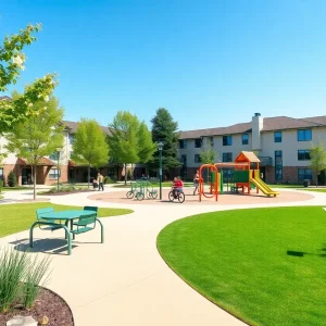 Rendering of the new Lake City park with accessible facilities