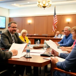Overview of the Leon County Commission meeting with community members