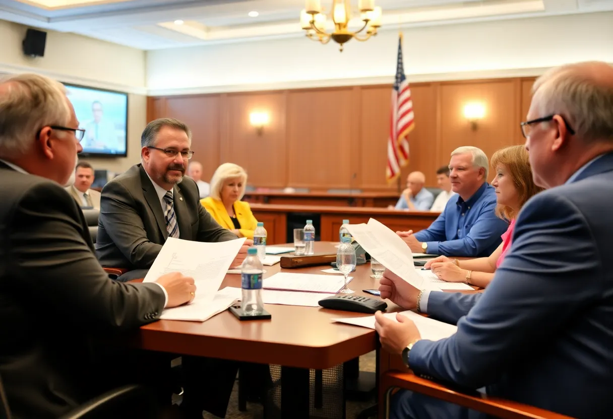 Overview of the Leon County Commission meeting with community members