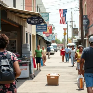 Community members in Leon County engaging in local activities