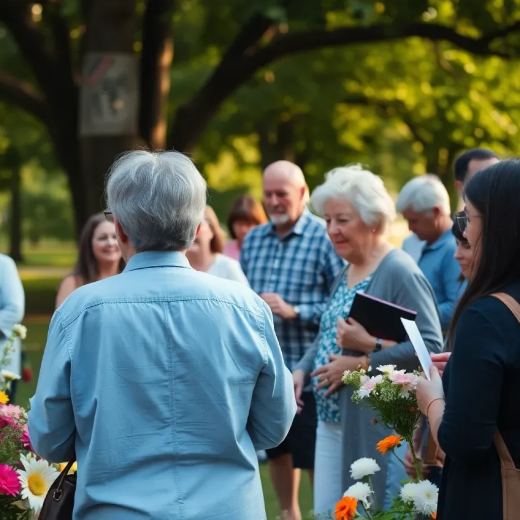 Community members gather to remember Jack Harnett