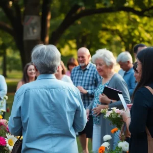 Community members gather to remember Jack Harnett