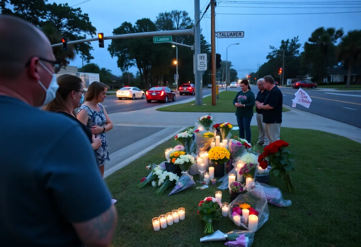 Vigil for Tallahassee traffic accident victims