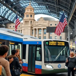 Rendering of the new Tallahassee Transit Center
