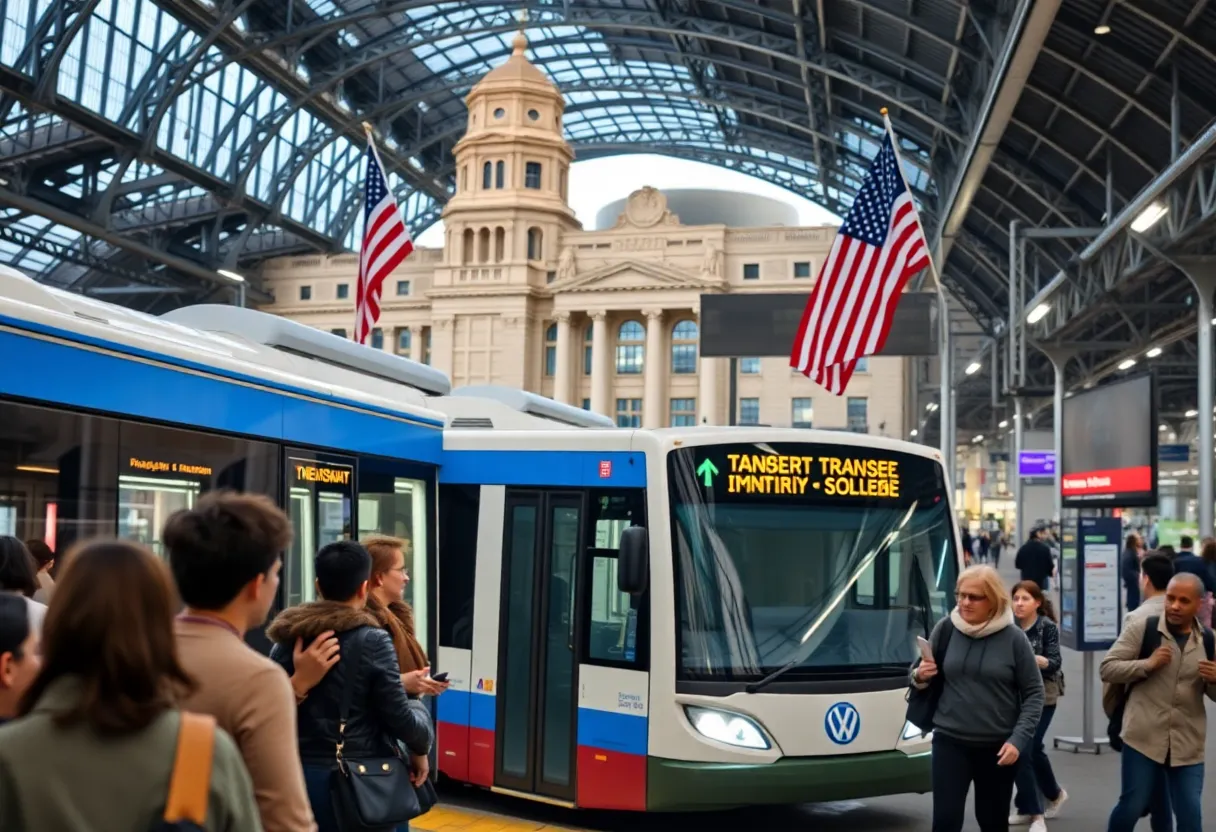 Rendering of the new Tallahassee Transit Center