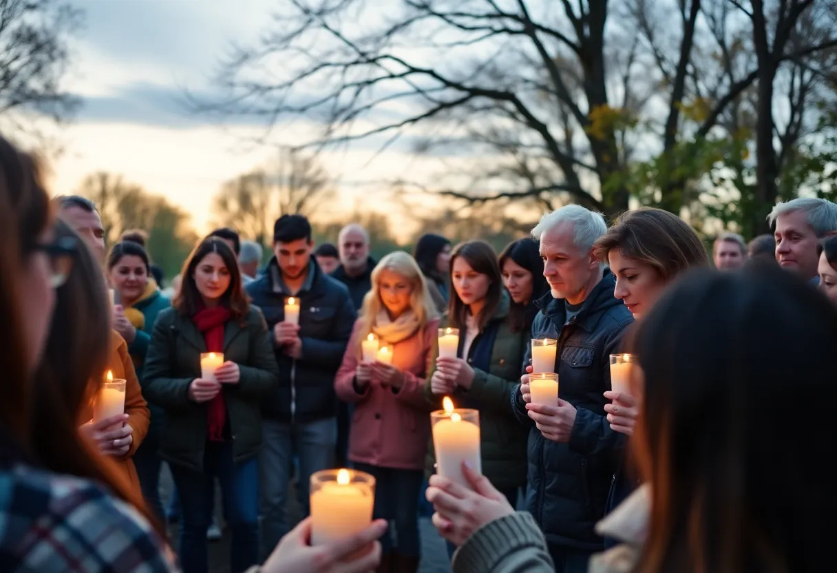 Community gathering in Wakulla County for memorial service