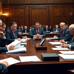 Legislative meeting discussing accountability in Florida DMS