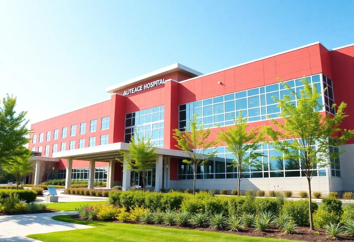 Rendering of FSU's new acute care hospital in Panama City Beach