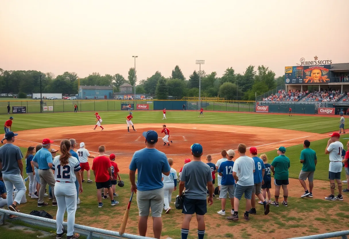 Exciting high school baseball game in Leon County