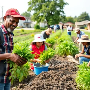 Diverse individuals engaged in work activities in Leon County