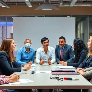 Professionals meeting in Tallahassee’s business community