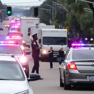 Tallahassee police responding to incidents with vehicles and officers