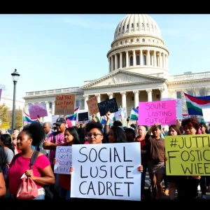 Community rally in Tallahassee against legislative agenda