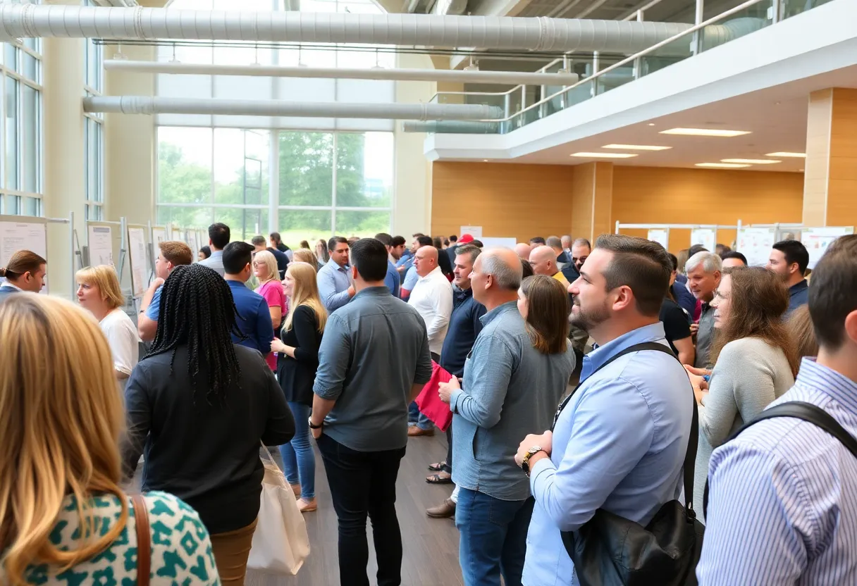 Community members networking at the Tallahassee Speaker Series