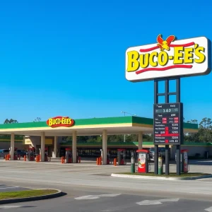 Rendering of Buc-ee's travel center in Tallahassee, Florida