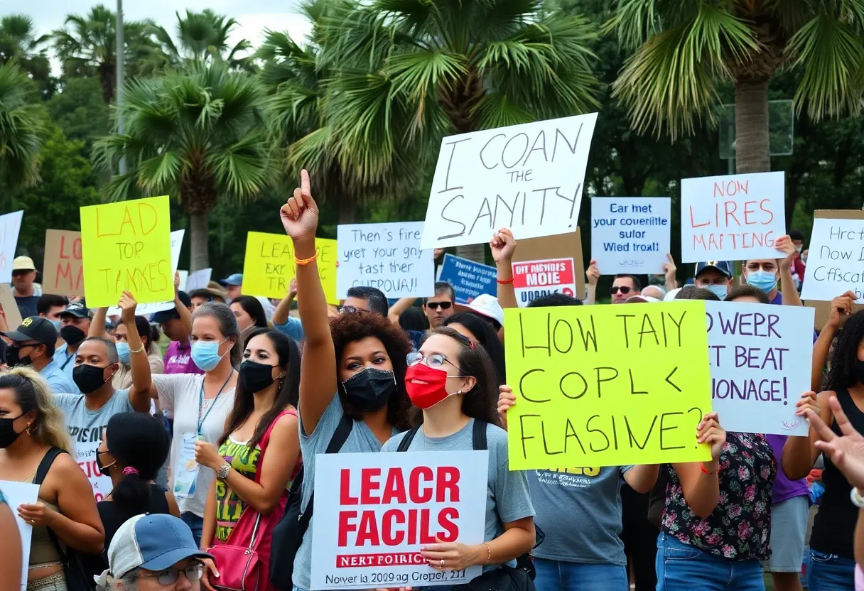 Central Florida Protests