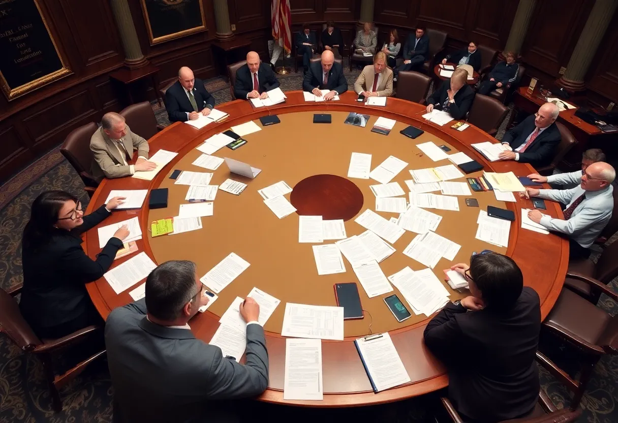 Florida lawmakers discussing bills to combat frivolous lawsuits.