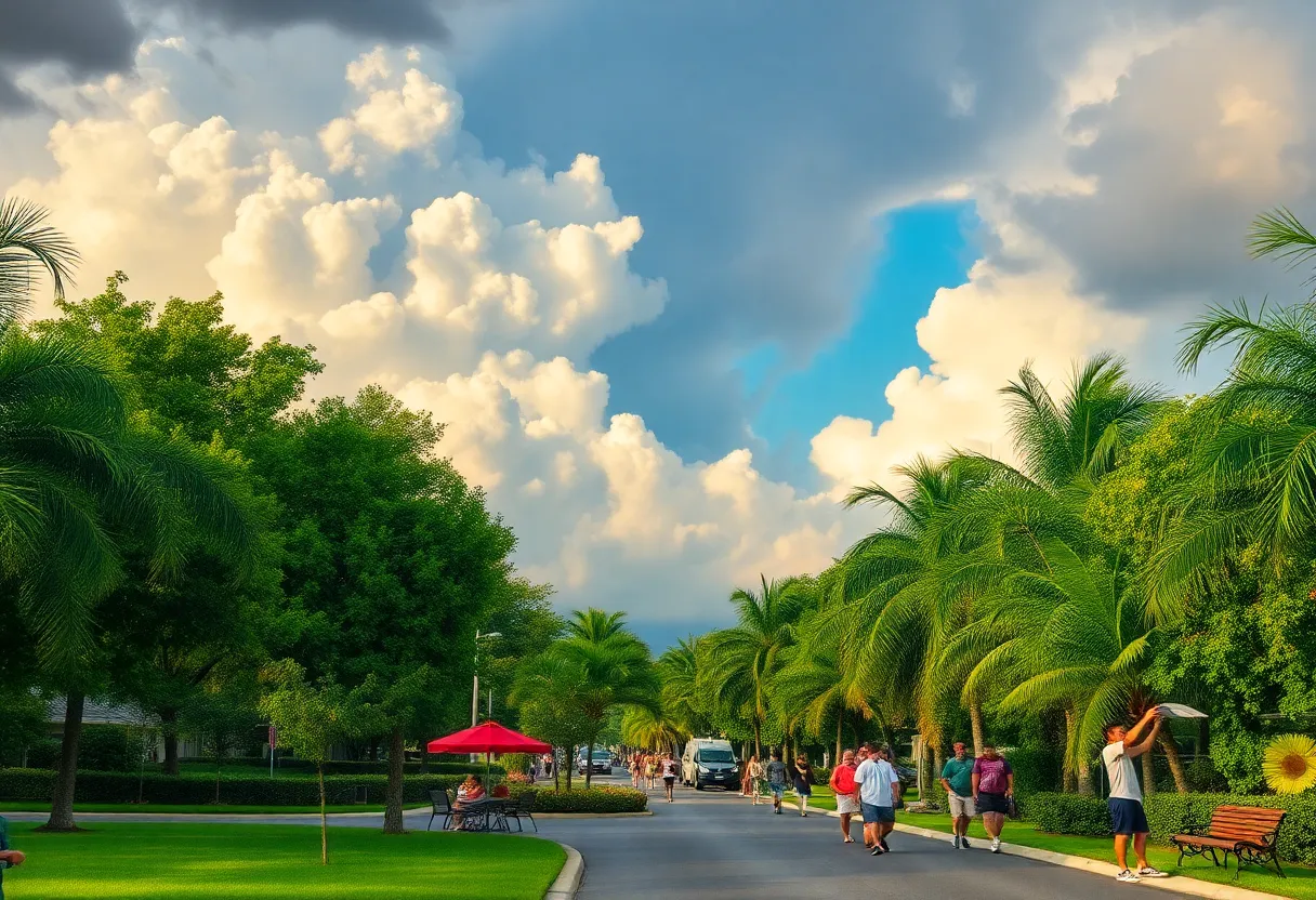 Aftermath of Florida Thunderstorms