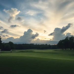 Golf Course Altercation Scene