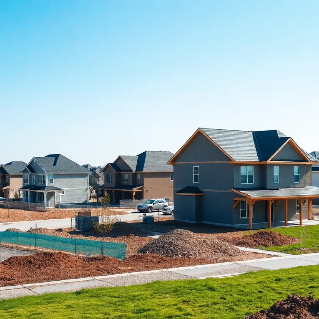 Construction of new homes in Leon County