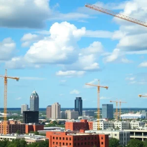 Construction projects in Tallahassee showcasing growth in the city.
