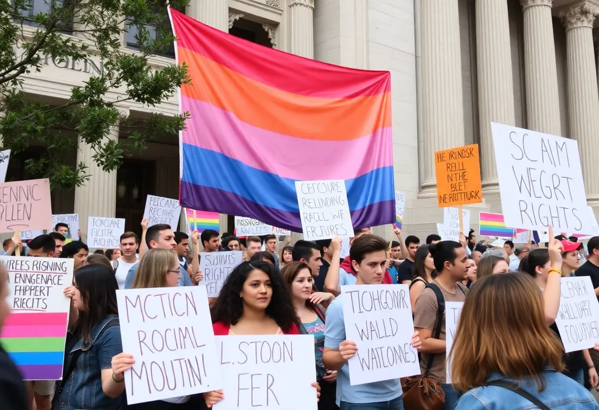 Tallahassee Transgender Rights Protest