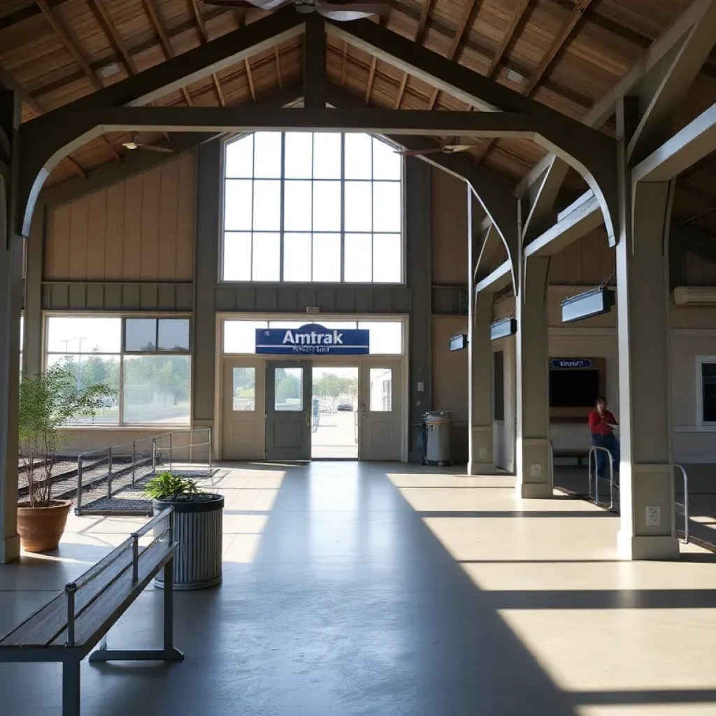 Restoration efforts for the Amtrak Station Visitor Center in Leon County