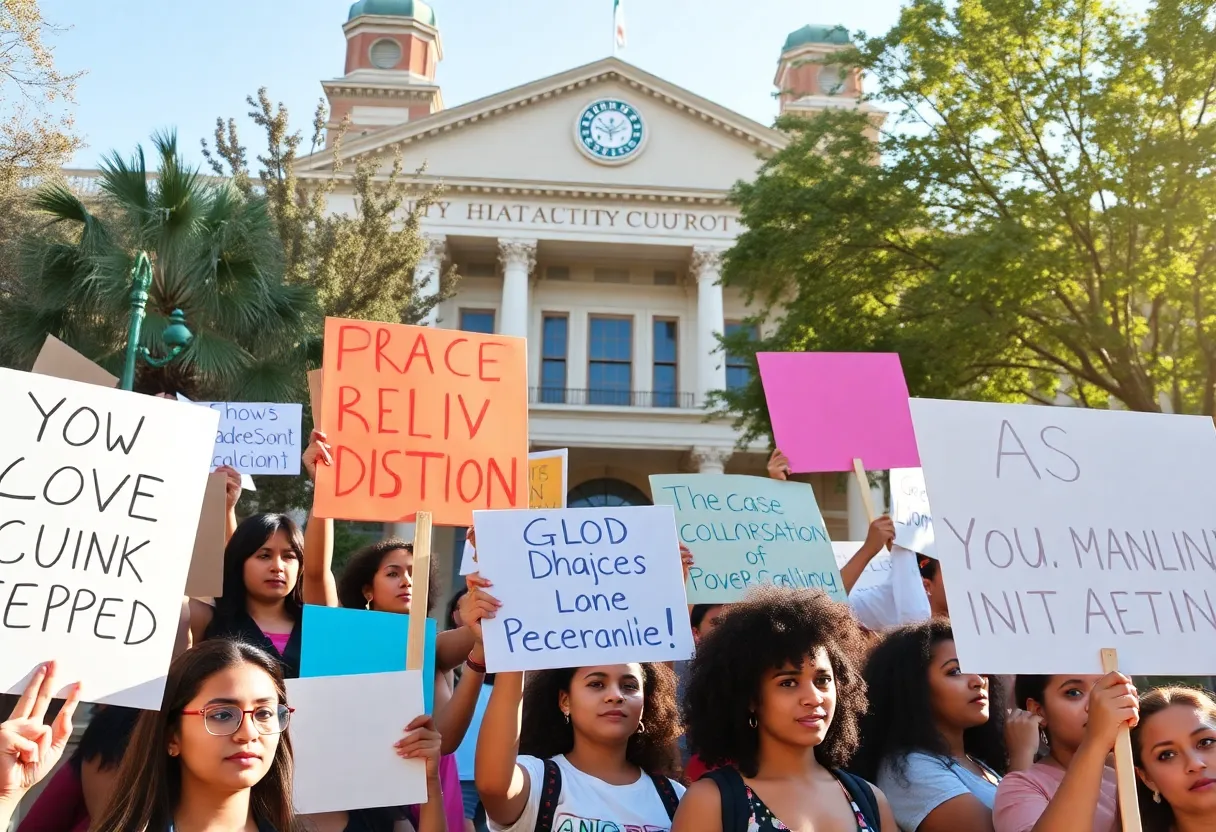 Protesters at FAMU rallying for transparency in presidential search