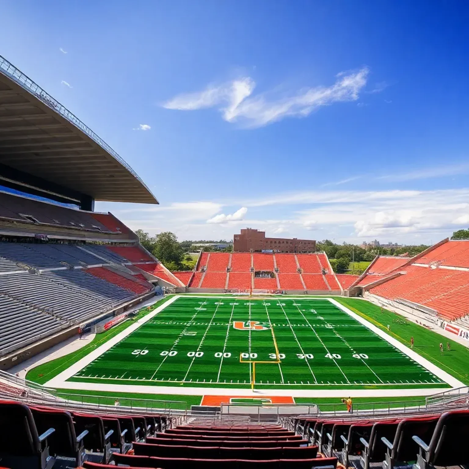 Florida State University football field during daytime
