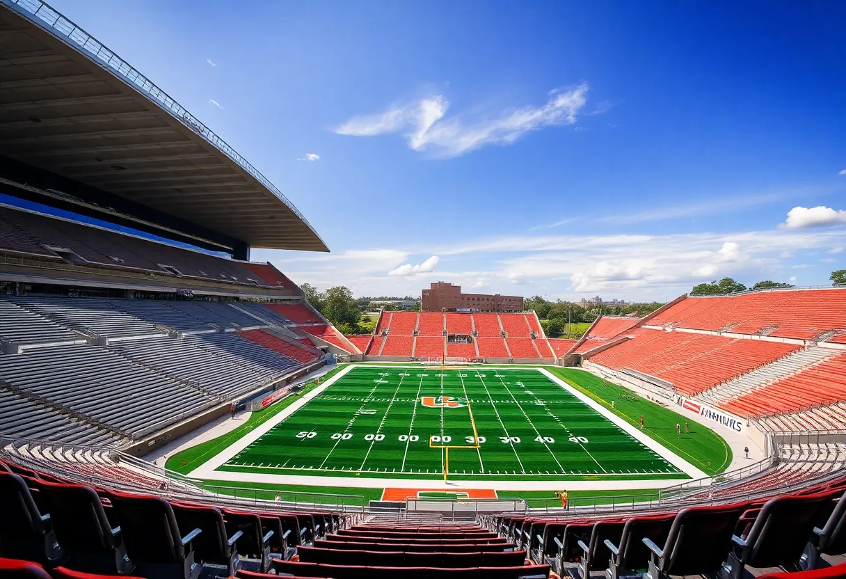 Florida State University football field during daytime