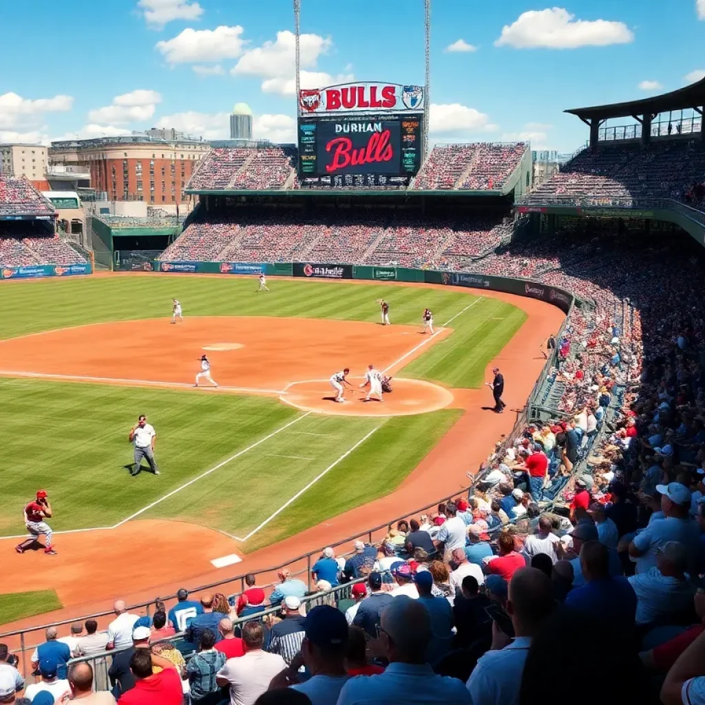 FSU baseball team playing against Duke in the ACC tournament